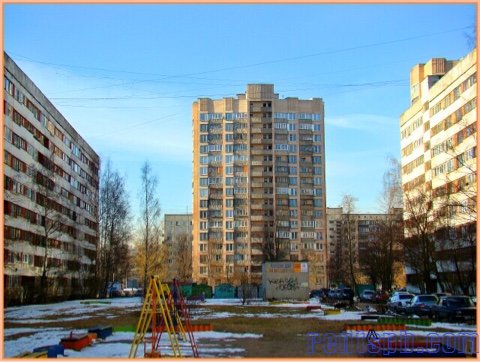 Сдам на любой срок 1 ком.  квартиру  у метро Проспект Просвещения