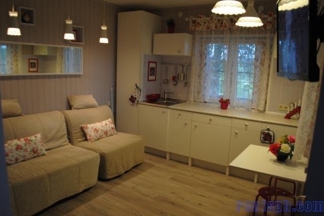 Сдам  дом  посуточно     
1-этажный дом 30 м²  ( бревно )  на участке 1.5 га  , Приозерское шоссе  , 160 км до города