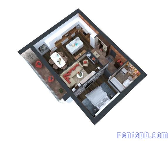 Продам квартиру  в новостройке     
2-к квартира  61.6 м²  на 11 этаже  16-этажного кирпичного дома