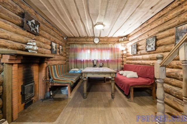 Сдам  дом  посуточно     
2-этажный дом 160 м²  ( бревно )  на участке 8 сот.  , Красносельское шоссе  , 10 км до города