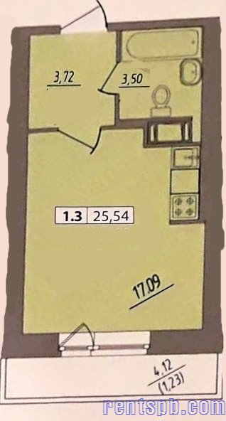Продажа перспективной квартиры-студии. Звоните