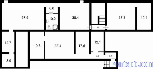 Помещение свободного назначения, 290 м²