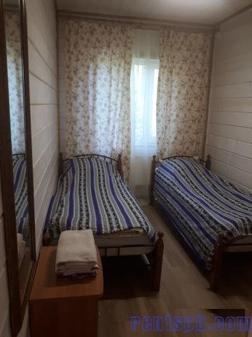 Сдам  дом  посуточно     
2-этажный дом 250 м²  ( брус )  на участке 20 сот.  , Приозерское шоссе  , 30 км до города