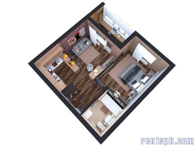 Продам квартиру  в новостройке     
2-к квартира  41.1 м²  на 3 этаже  16-этажного кирпичного дома