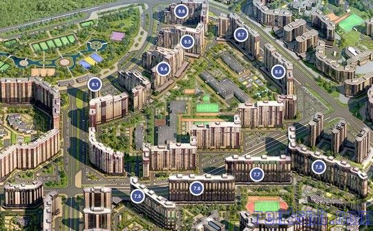 Продам квартиру  в новостройке  ЖК «Северная Долина»  , Корпус 17 (этап 2, квартал 20)     
3-к квартира  77.3 м²  на 25 этаже  26-этажного монолитного дома  , тип участия: ДДУ