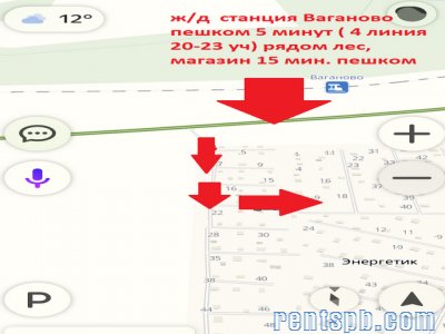 Садовый дом во Всеволожске р-не, массив Ваганово, СНТ  Ладога