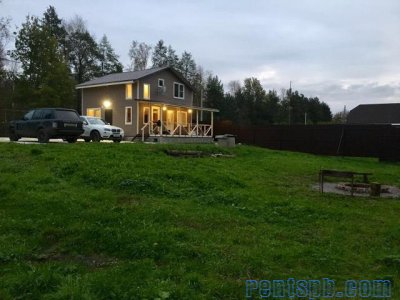 Сдам  коттедж  посуточно     
2-этажный коттедж 120 м²  ( брус )  на участке 12 сот.  , Мурманское ш...