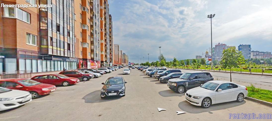 В новом доме у м. улица Дыбенко Ленинградская ул. 3