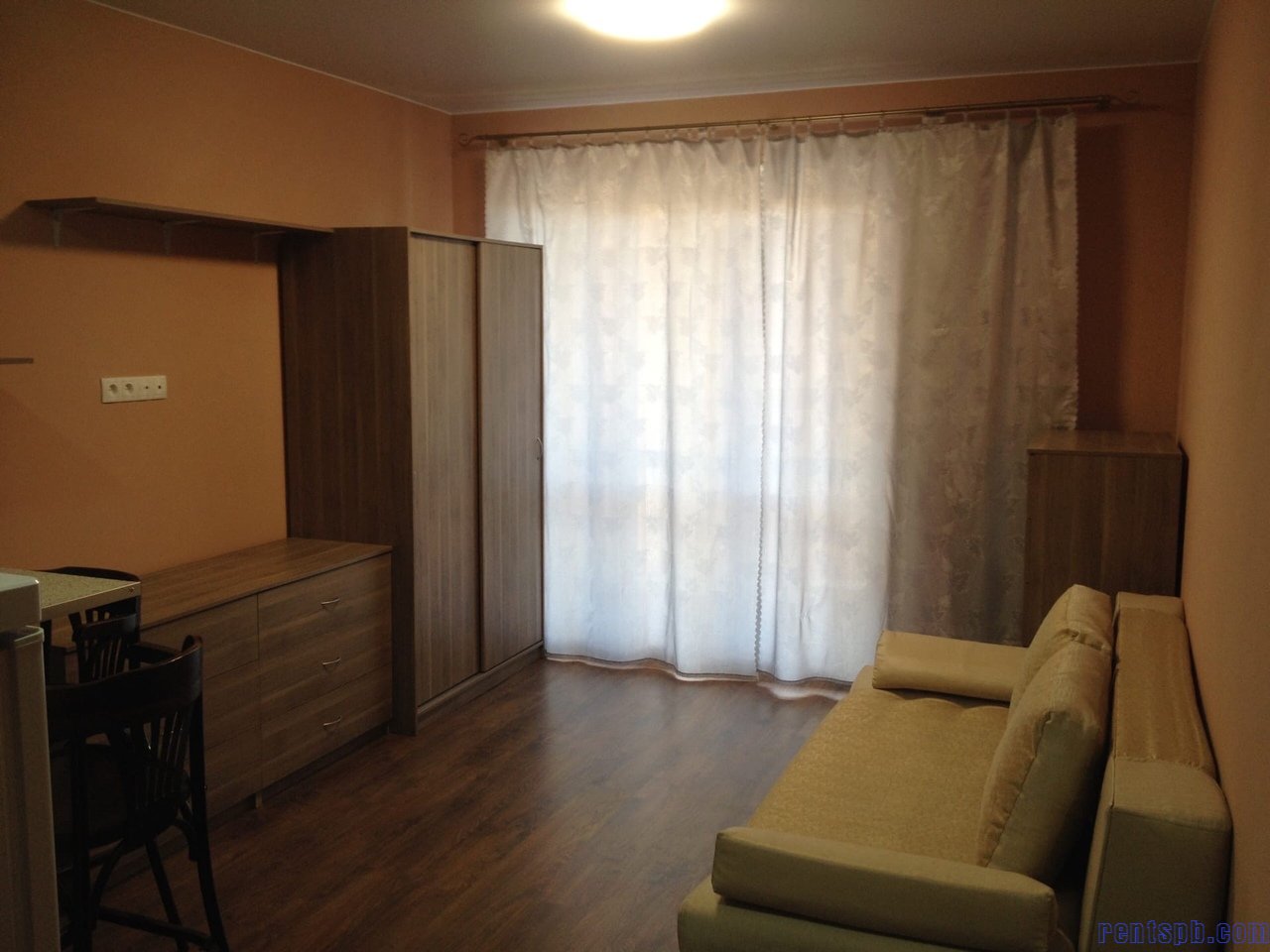 Сдам студию 27 м² со свежим ремонтом