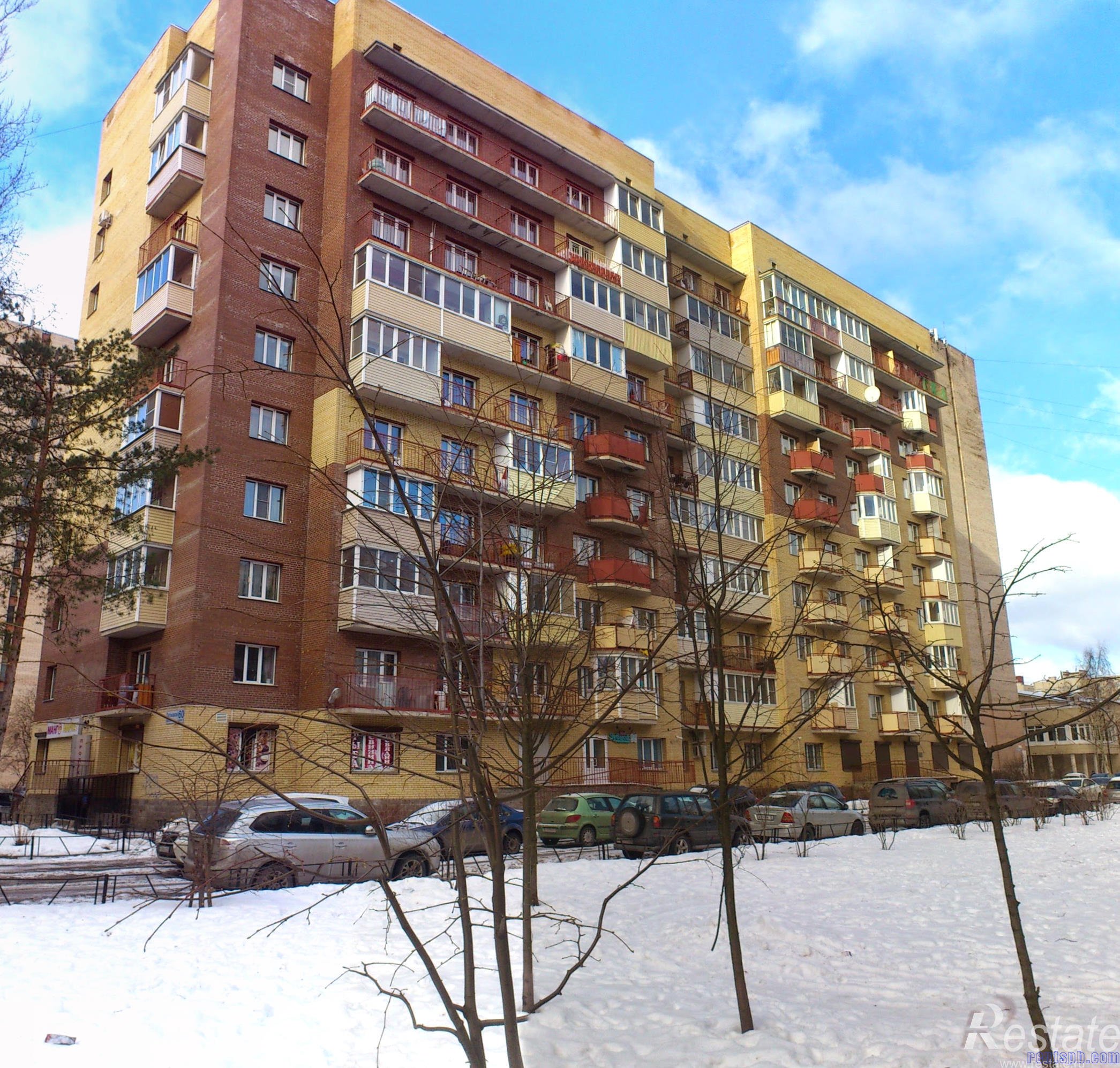 Сдам квартиру-студию Светлановский проспект 60 корпус 3