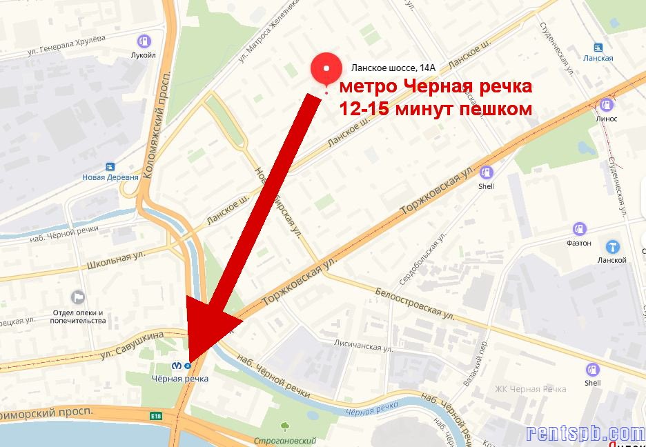 Сдается квартира 12-15  минут от метро Черная речка Ланское шоссе 14/5