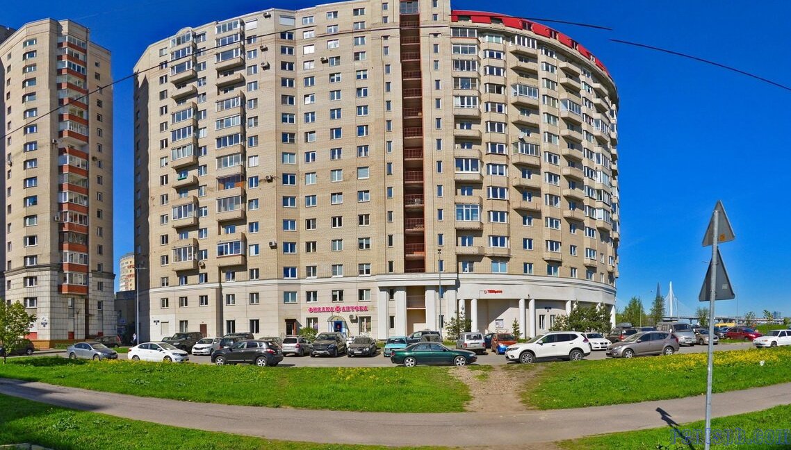 квартира в доме с видом большой двор , Морская набережная, 39к3