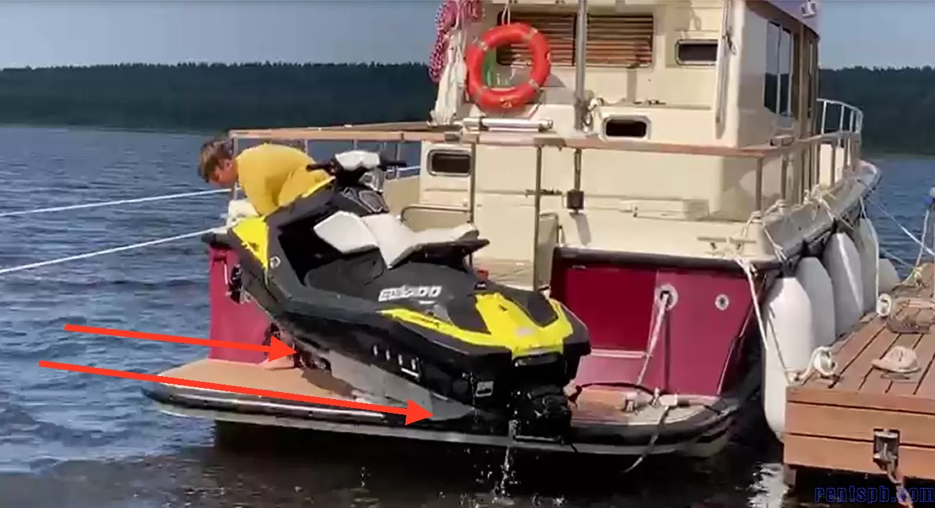 Подъемники для гидроциклов и лодок. Кран, лифт, boat lift, watercraft.
