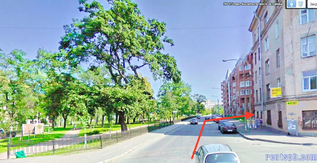 Сдам евро двушку 14 линия В.О. дом 97  у реки Смоленки