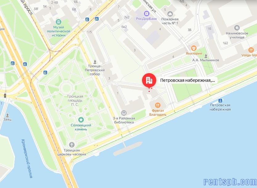 сдам комнату Петровская набережная 2 корпус 2