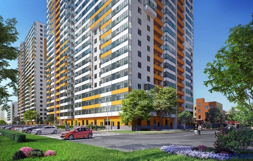 ул. Парашутная 36 корп. 1  ЖК"Комендантский квартал"