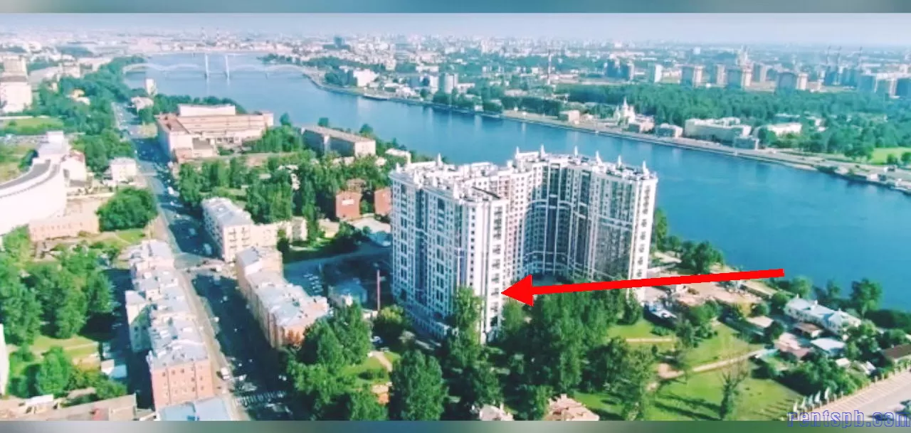 Посуточно Общественный пер. 5  дом  на набережной у метро Елизаровская