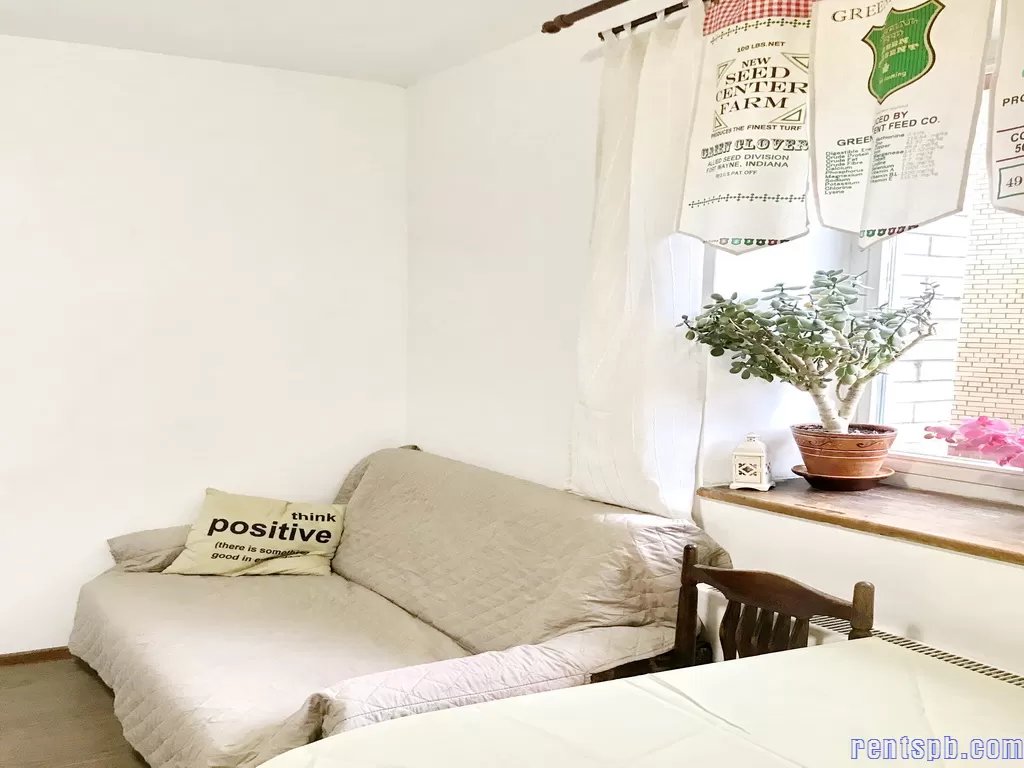 Аpartment near metro Elizarovskay for 1-6 person- 40 dollar /day