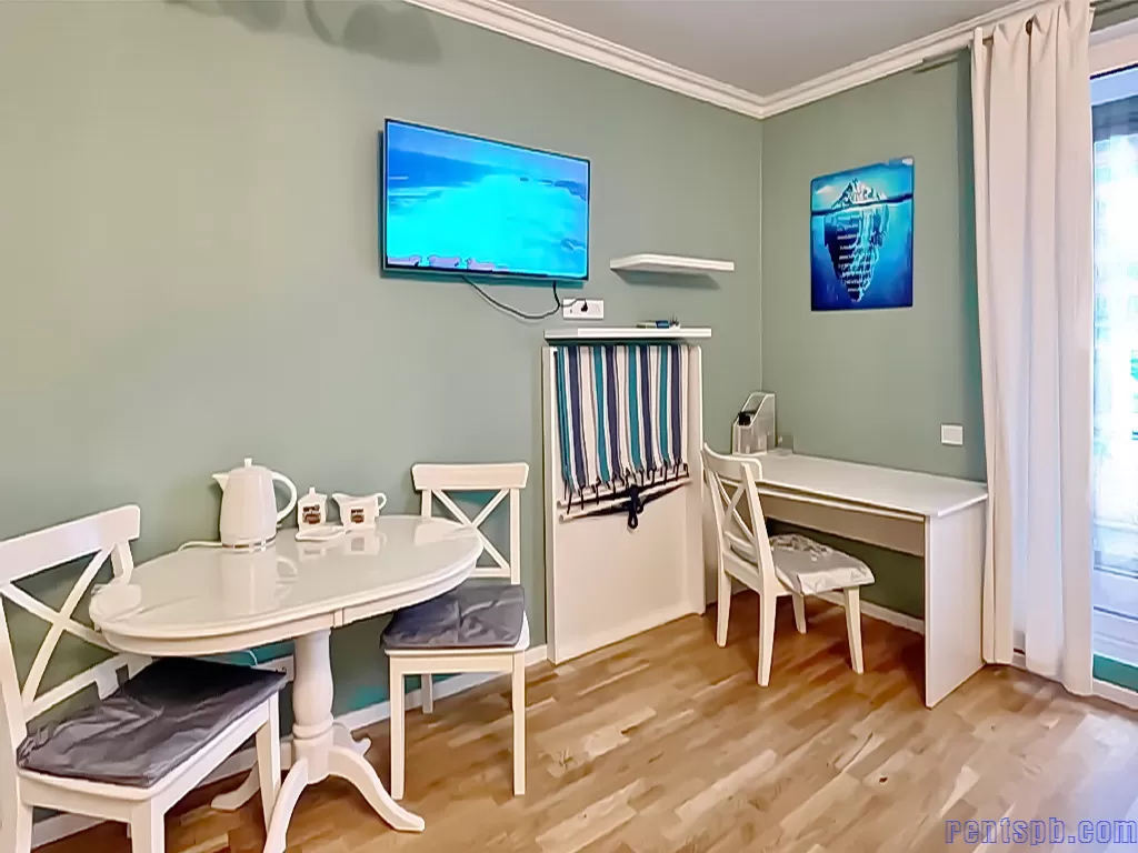 BLUE APARTMENT NEAR METRO ELIZAROVSKAYA