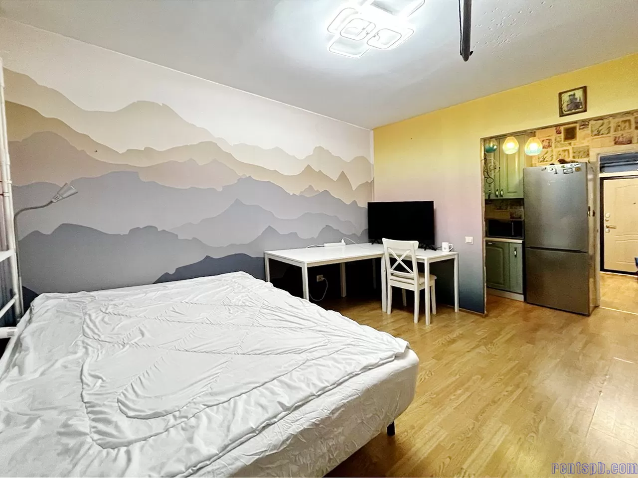 Сдам студия метро Парнас Заречная 19 К 1