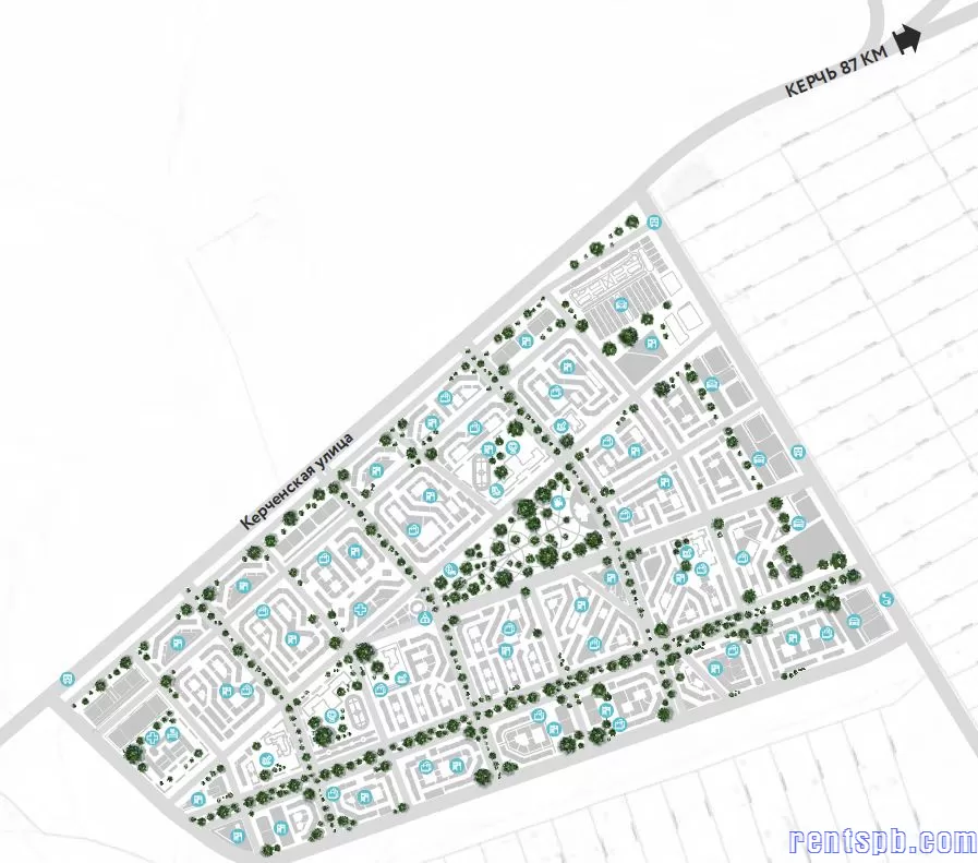 Новый город у моря район ЖК Просторы Крыма продажа в Санкт-Петербурге